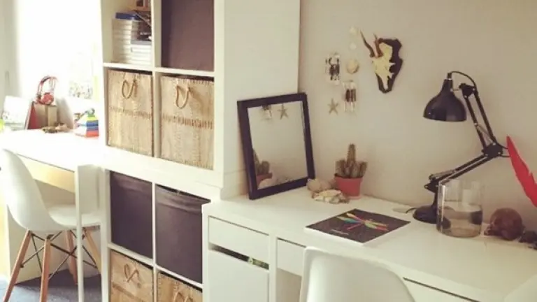 Illustration de l'article : Bureau partagé parent-enfant : 7 clés pour un espace double vraiment fonctionnel à la rentrée