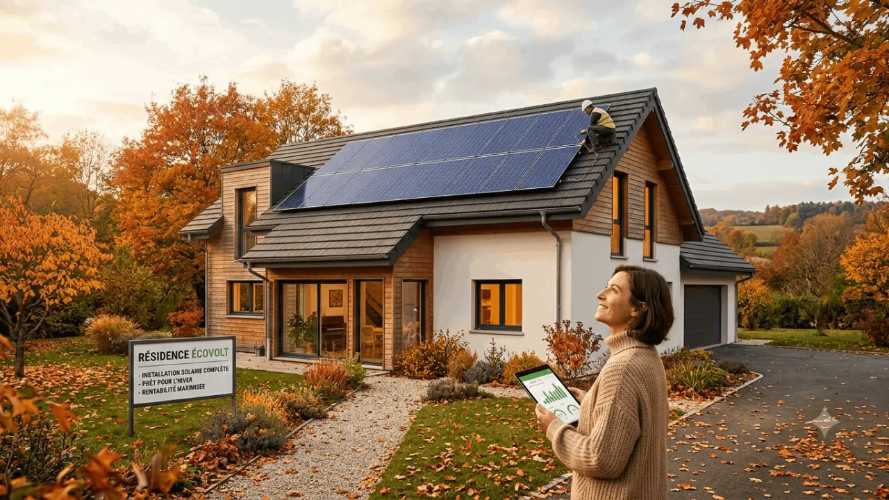 Illustration de l’article : Panneaux solaires avant l’hiver : le vrai bon timing pour rentabiliser plus vite votre investissement